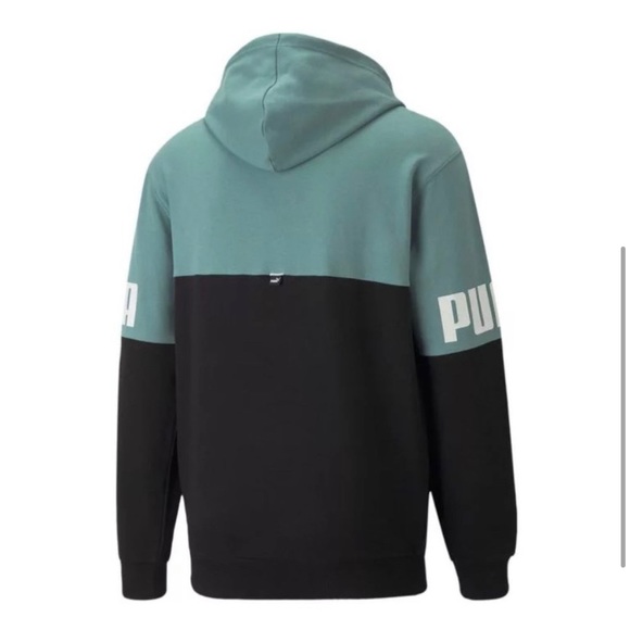 NWOT Puma Colorblock Hoodie Size MEDIUM - Picture 2 of 3